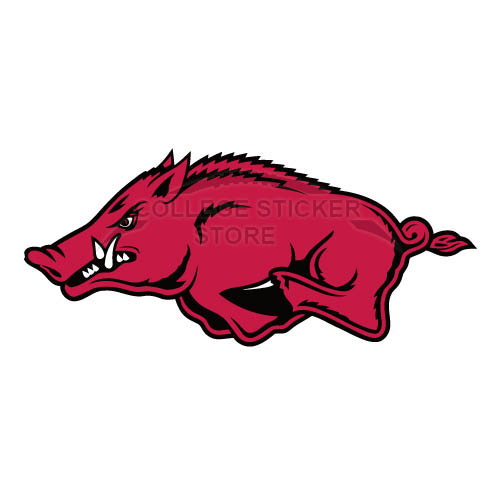 Customs Arkansas Razorbacks 2001 Pres Alternate Logo Iron-on Transfers (Wall Stickers) N3744
